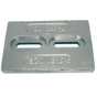 Tecnoseal Mini Aluminum Plate Anode 6" x 4" x 1/2"