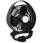 Caframo Maestro 12V 3-Speed 6 Marine Fan w/LED Light - Black