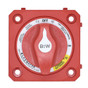 Bluewater Off/On Combine Battery Switch w/o Base - Panel Mount - Red
