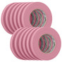 FrogTape CP 325 Medium-High Adhesion Masking Tape - 18MM x 55M x 12-Pack - Pink - Rated f/325F