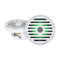 Aquatic AV ELITE 6.5" RGB Speakers - White - Pair