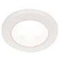 Hella Marine EuroLED 75 3" Round Screw Mount Down Light - White LED - White Plastic Rim - 12V
