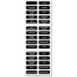 Blue Sea 8031 AC Panel Basic 30 Label Set
