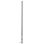 Scout 4' Black VHF Antenna 3dB Stainless Steel Ferule w/5M RG-58 Includes PL-259