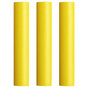 Pacer Battery Cable Heat Shrink Tubing - 1" x 12" - Yellow (3-Pieces)