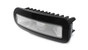 Lumitec Capri3 Flood Light White/Red LEDfts Dimmable Flush Mount Black 12/24v
