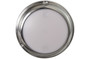 Lumitec Touch Dome White/Blue LED Light Stainless Finish 12/24v
