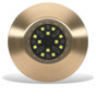 Lumishore ORA TIX404 Thru-Hull Mount Underwater White LED Bronze Housing 12/24vDC
