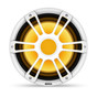 Fusion SG-SL123SPW 12in 600 Watt Sub-Woofer Sports Grill White