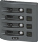Blue Sea Weather Deck Panel 12v 4 Circuit Breaker Panel