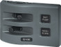 Blue Sea Weather Deck Panel 12v 2 Gang Switch Panel