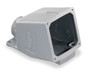 Hubbell BB1001W 15 Degree Metallic Back Box For 100A