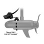 Lowrance ActiveTarget&trade; Trolling Motor Scout Mount