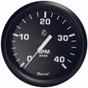 Faria Euro Black 4 Tachometer - 4,000 RPM (Diesel - Magnetic Pick-Up)