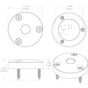 Lumitec High Intensity "Anywhere" Light - Brushed Housing - White Non-Dimming
