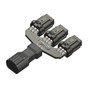 Lumishore Lux Strip &amp; Neon Flex 6-Core 3-Way Splitter