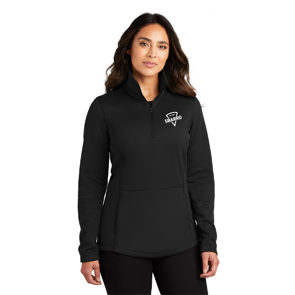 Ladies Smooth Fleece 1/4-Zip
