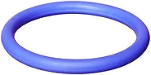 Blue - FVMQ Fluorosilicone - 70A Durometer - Size 024