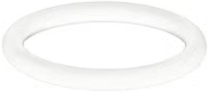 White - Teflon - 55D Durometer - Size 456