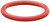 Red - VMQ Silicone - 70A Durometer - Size 329