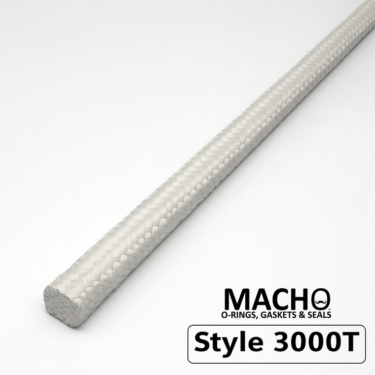 Style 3000T Mechanical Pump & Valve Packing, 1" SQUARE 10 FOOT LENGTH