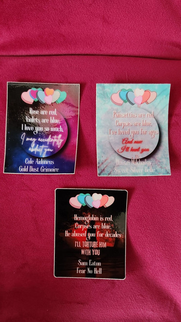 Conversation Heart Stickers