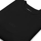 LGCY Unisex Premium Sweatshirt - Black (Folded)