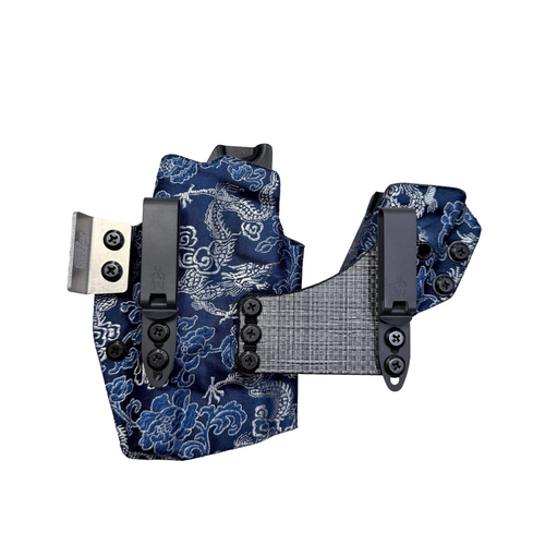 QVO Wingman Flex AIWB 4.25" 2011 w/ X300 Kimono Blue