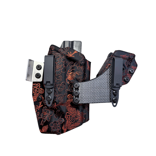 QVO Wingman Flex AIWB PDP 4" w/ X300 Kimono Red