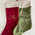 Velvet Christmas Stocking