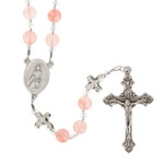 Pink St. Peregrine Rosary