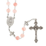 Pink St. Peregrine Rosary thumbnail 2