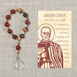 St. Maximilian Kolbe Addiction Decade Rosary & Card thumbnail 6