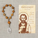 St. Joseph Employment Decade Rosary & Card