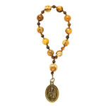 St. Peregrine Cancer Healing Decade Rosary with Card thumbnail 8