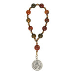 St. Dymphna Alzheimers/Dementia Decade Rosary with Card thumbnail 3