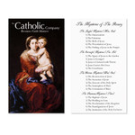 RCIA Black Wood Rosary with Prayer Card thumbnail 4