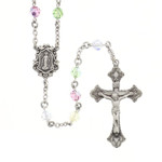 Swarovski Crystal & Sterling Silver Rosary