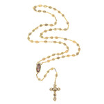 Guadalupe Gold Plated Ghirelli Rosary thumbnail 7