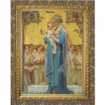 Madonna and Child by Vidal Ornate Gold Framed Art thumbnail 3