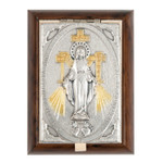 Miraculous Medal Wood-Metal Rosary Keepsake Box thumbnail 3