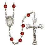 St. Maria Faustina Red July Rosary  thumbnail 1