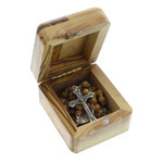 Holy Land RCIA Box with Olive Wood Rosary