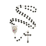 First Communion Boys Rosary with Lapel Pin Gift Set thumbnail 2