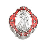 Divine Mercy Rosary with Red Enamel Box thumbnail 2