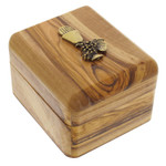 First Communion Olive Wood Rosary Box thumbnail 1