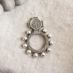 St. Benedict Finger Rosary Set thumbnail 5