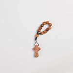 Olive Wood Decade Rosary with Comfort Cross thumbnail 2
