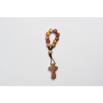 Olive Wood Decade Rosary with Comfort Cross thumbnail 3