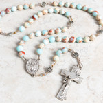 St. Kateri Gemstone & Lily Rosary